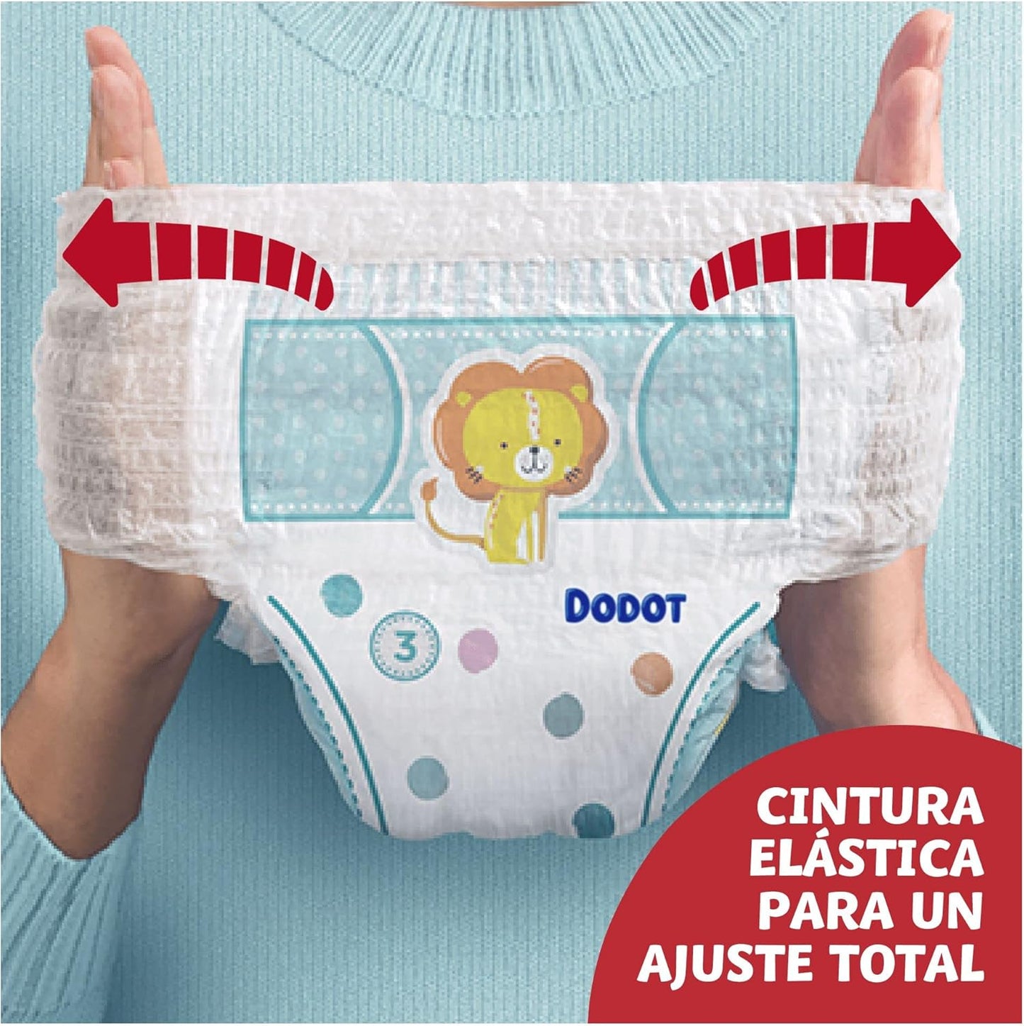 Dodot Diaper-Brief Activity Pants, Size 7 (17+ kg), 87 Diapers, With 360 Anti-Leak Fit Extra Soft